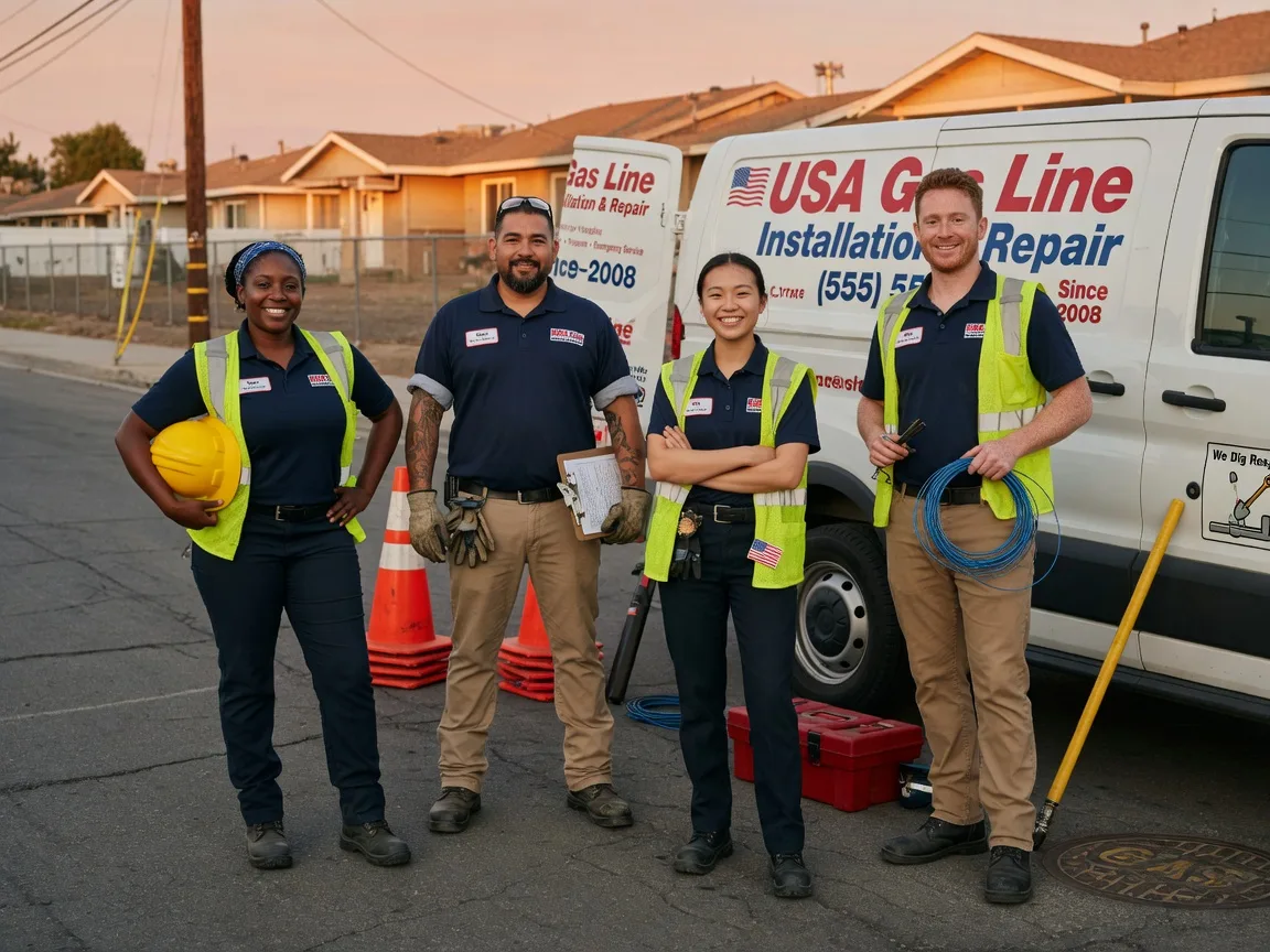 Gas Line Installation company in Jackson, PA